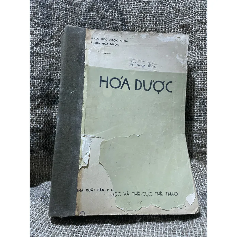 Hoá dược 2 tập  - hơn 700 trang khổ lớn - sách y  1009137