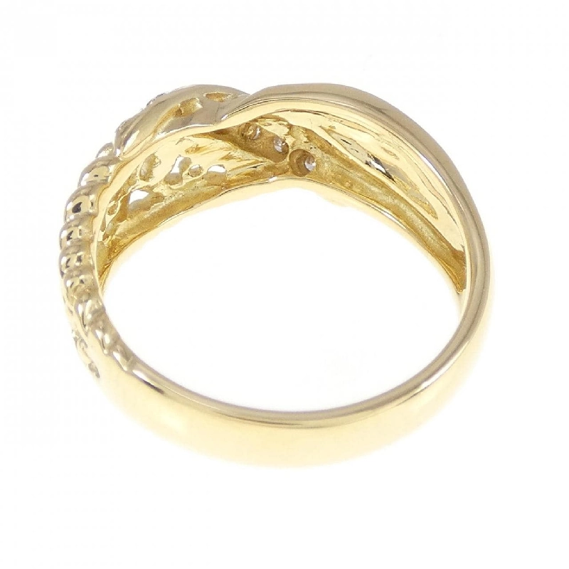 Nhẫn kim cương K18YG 0.20CT 673175