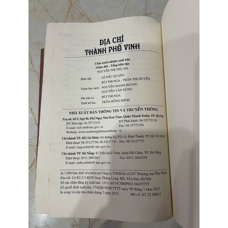 Địa chí thành phố Vinh 465894