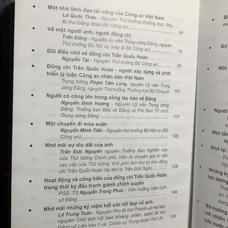 Những kỷ niệm sâu sắc về đồng chí Trần Quốc Hoàn 187400