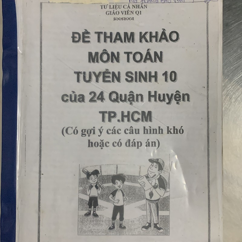 24 đề tham khảo toán tuyển sinh 10 của 24 quận huyện  148641