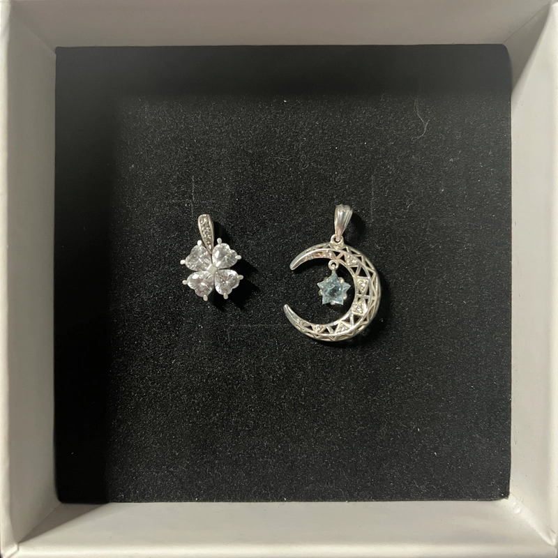 Mặt dây chuyền Yrin bạc đá Topaz xanh 541756