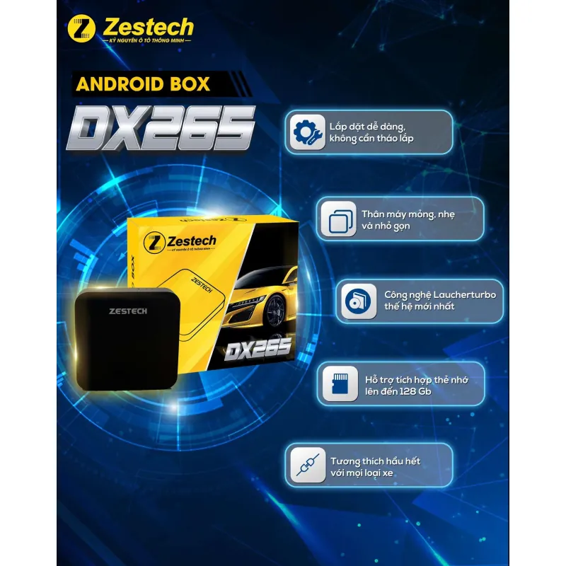 Android box Zestech DX265 (Hàng còn mới) 751512