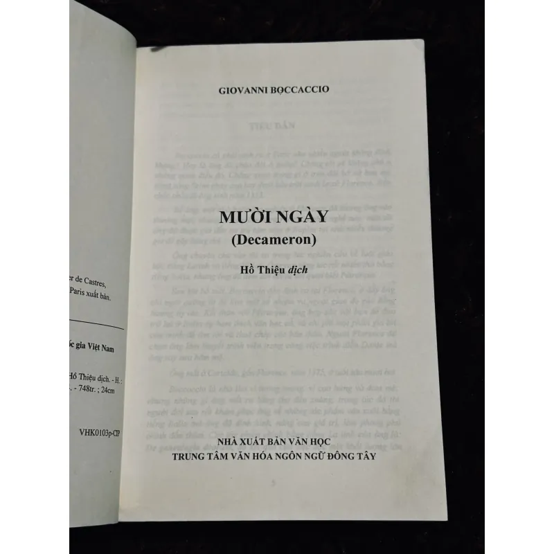 Mười ngày (Văn học kinh điển)  784741