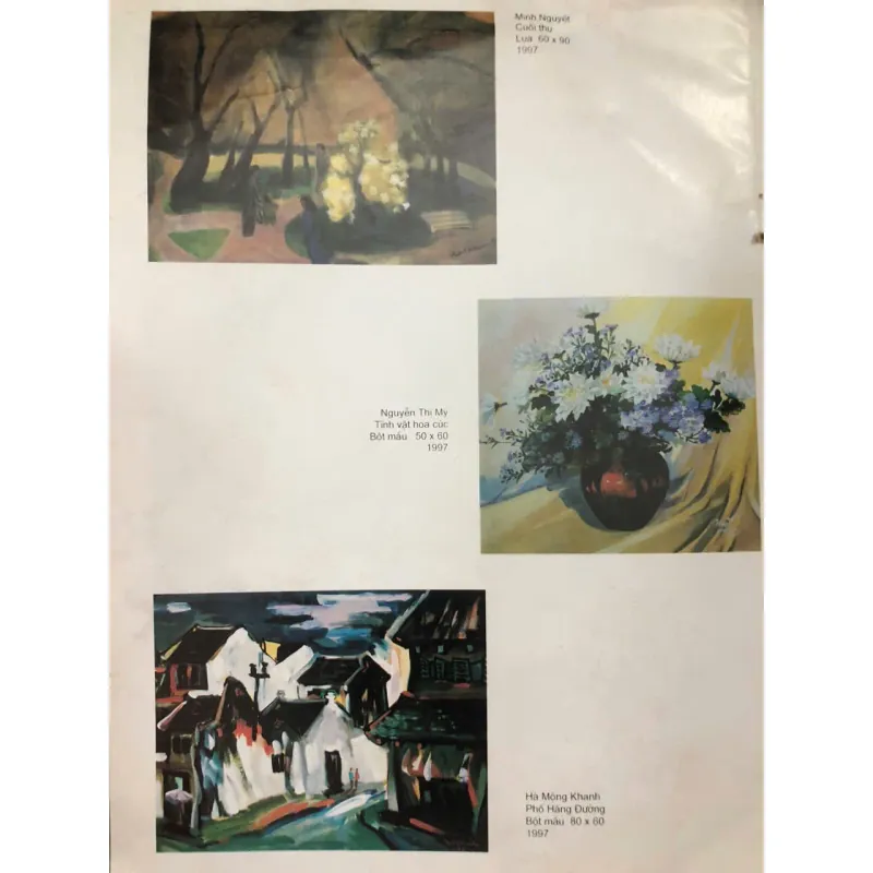 Triển lãm Tranh Lụa và Tranh Bột màu Nữ tác giả - Hội Mỹ thuật Việt Nam 998539