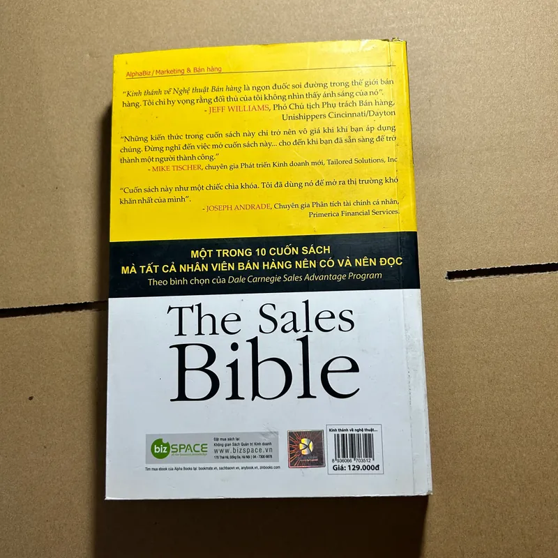 Kinh thánh về nghệ thuật bán hàng 571637