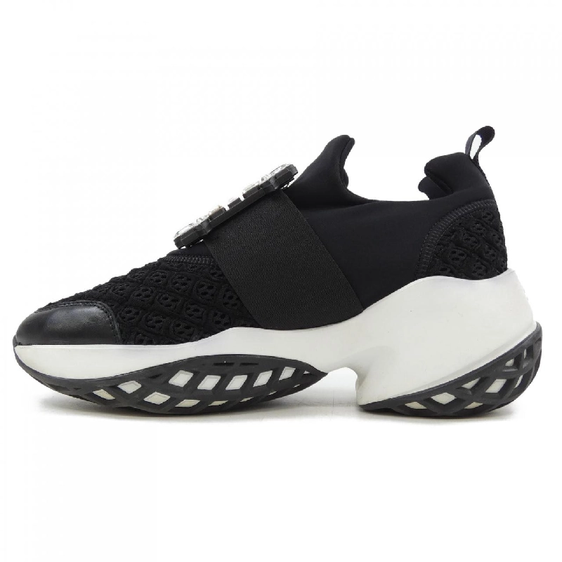 Giày sneaker ROGER VIVIER Viv' Run Strass Buckle - Hàng hiệu Authentic 827527