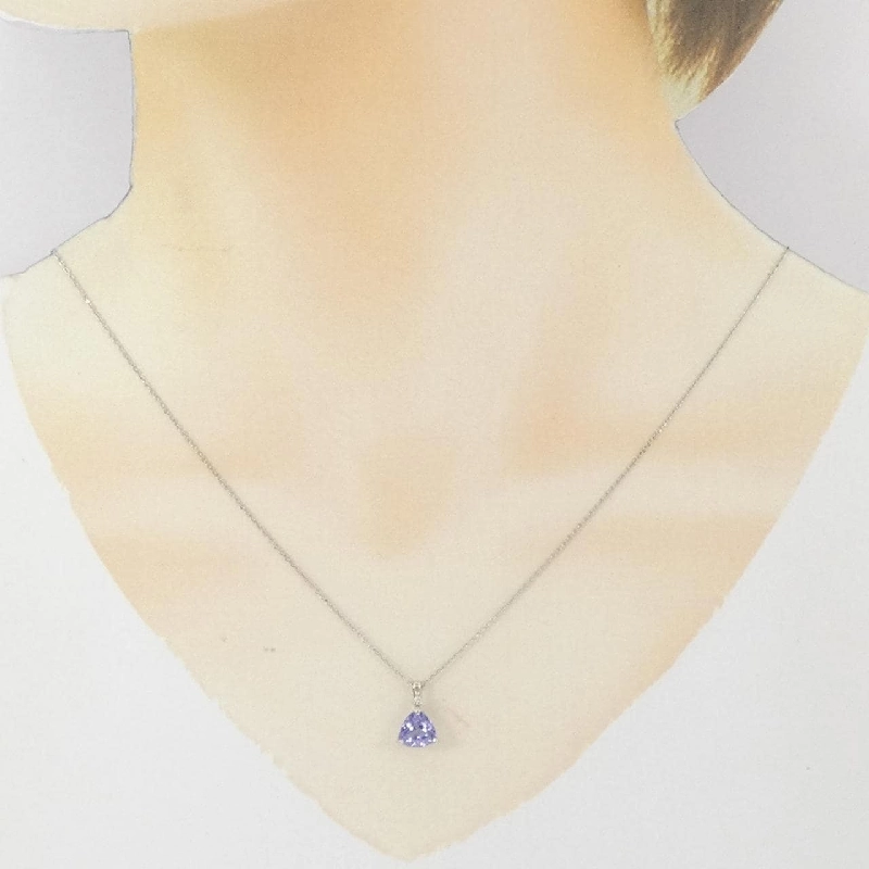 Dây chuyền Tanzanite PT900/PT1000 1.30CT - Hàng hiệu Chính hãng 858820