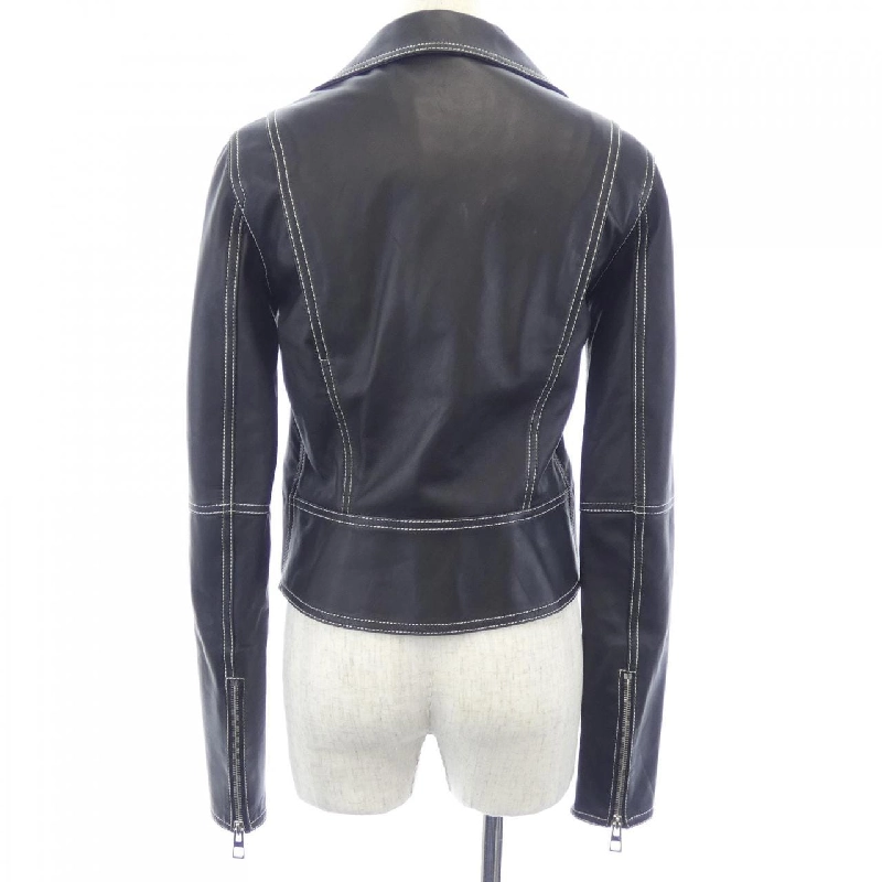 LOEWE D1158000PL Áo khoác da biker - Hàng hiệu Authentic 815954