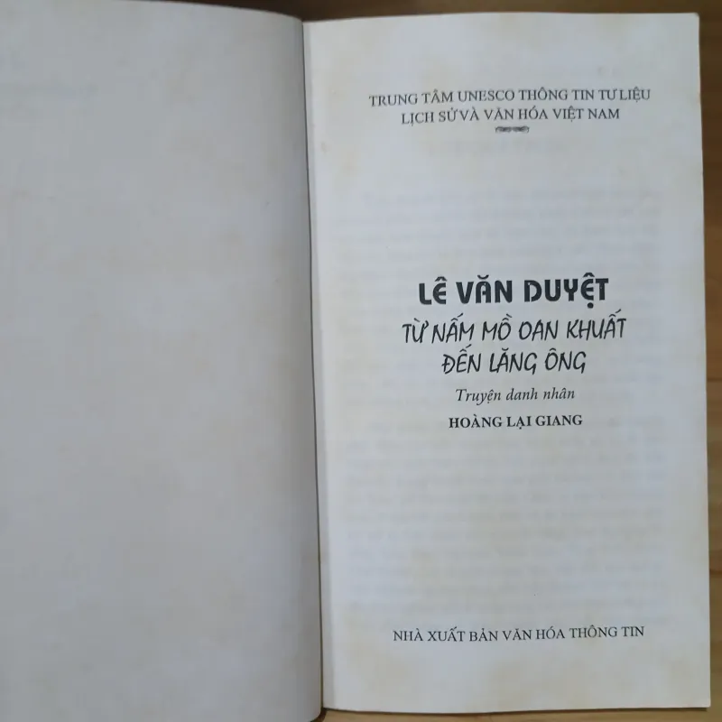 Lê Văn Duyệt - Từ Nấm Mồ Oan Khuất Đến Lăng Ông (Hoàng Lại Giang) 995818