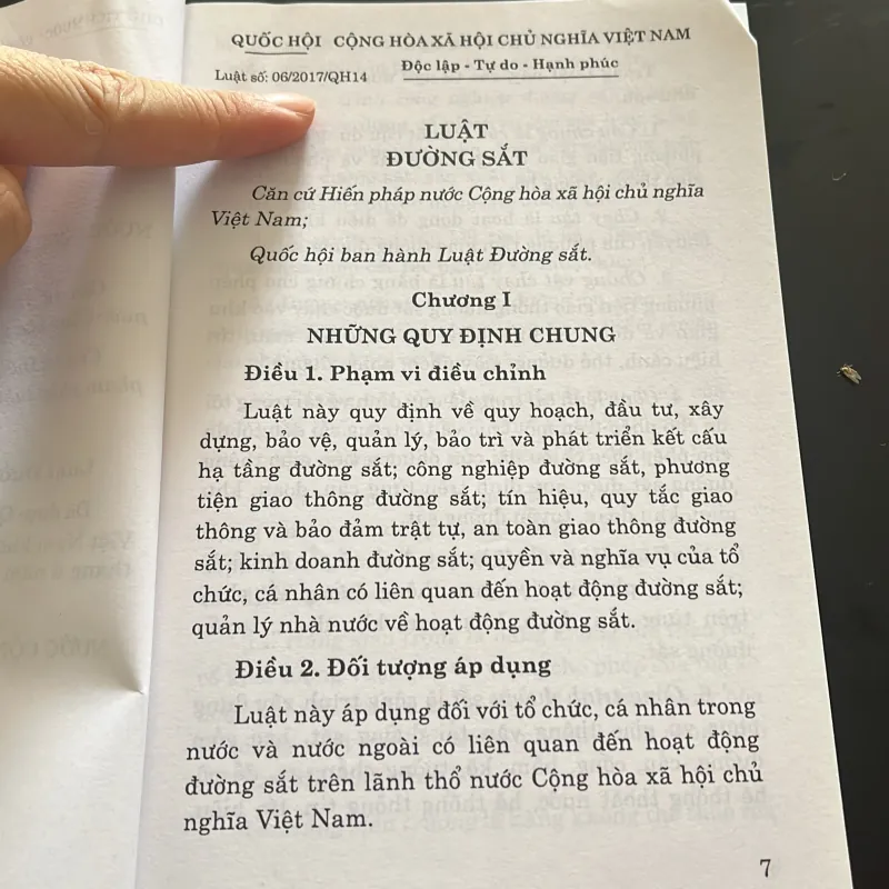 Luật Đường sắt 2017 1029273