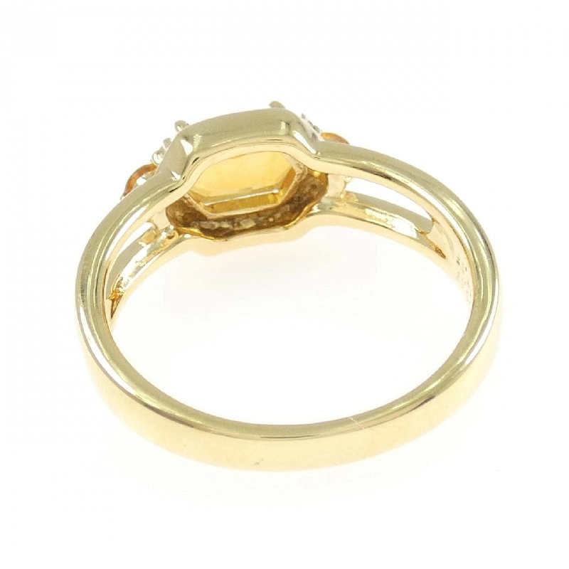 Nhẫn Citrine K18YG 1.16CT - Hàng hiệu Chính hãng 851420