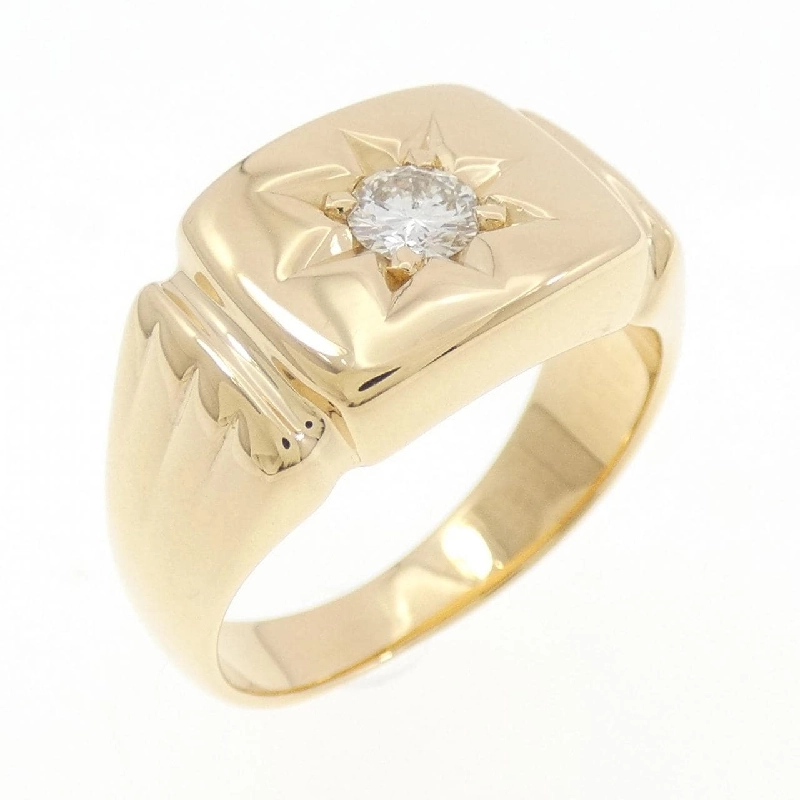 Nhẫn kim cương K18YG 0.217CT - Hàng hiệu Authentic 848781