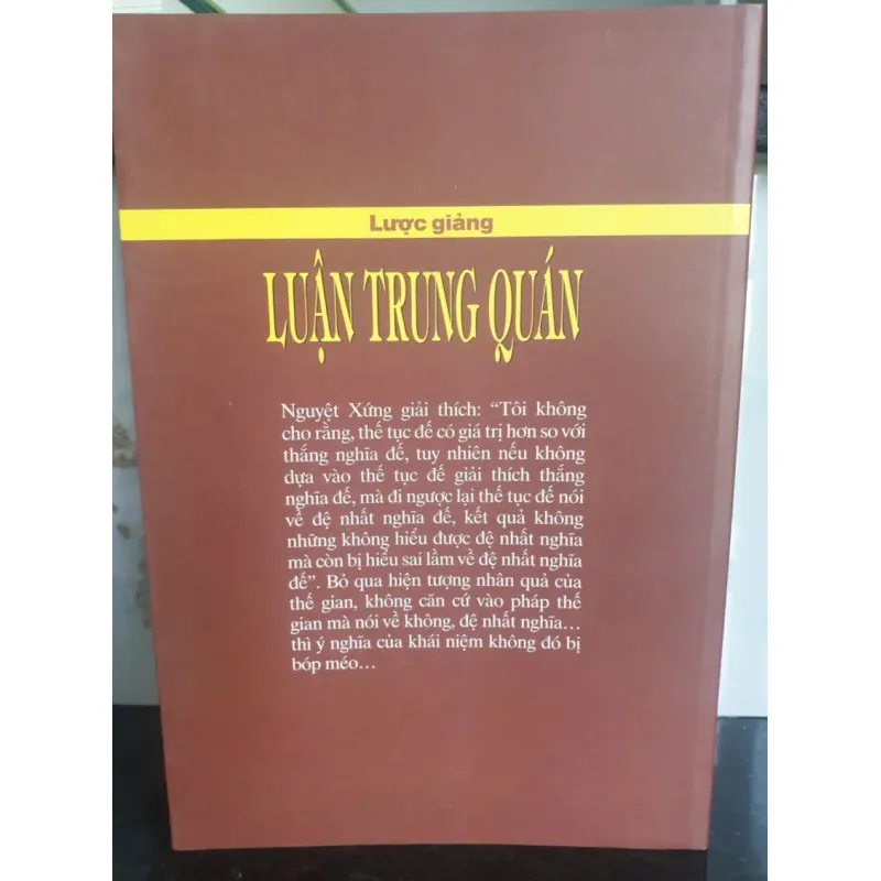 Lược Giải Luận Trung Quán 712075