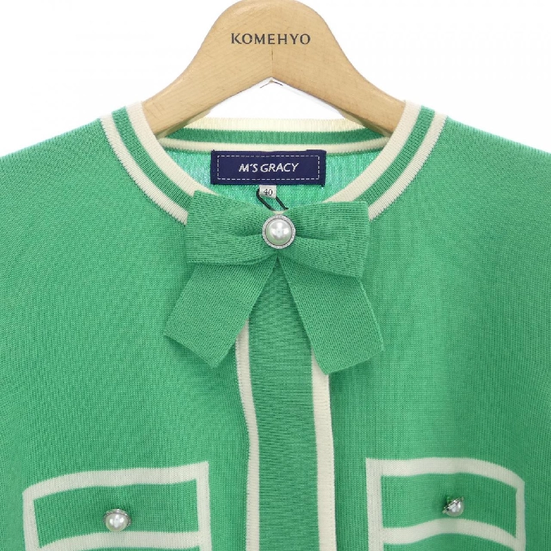 【Mã giảm giá】M'S GRACY Áo khoác cardigan 637954