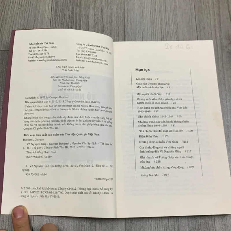 Võ nguyên giáp - georges boudarel. 1a1 779633