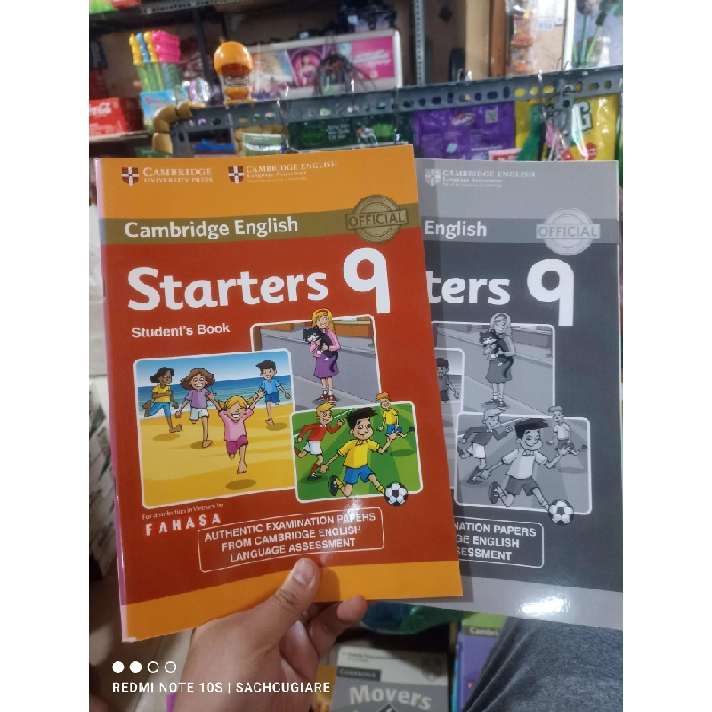 Starters 9 Student's Book + Answer viết ít mới 80% Sách tự học tiếng Anh HCM2702 930217
