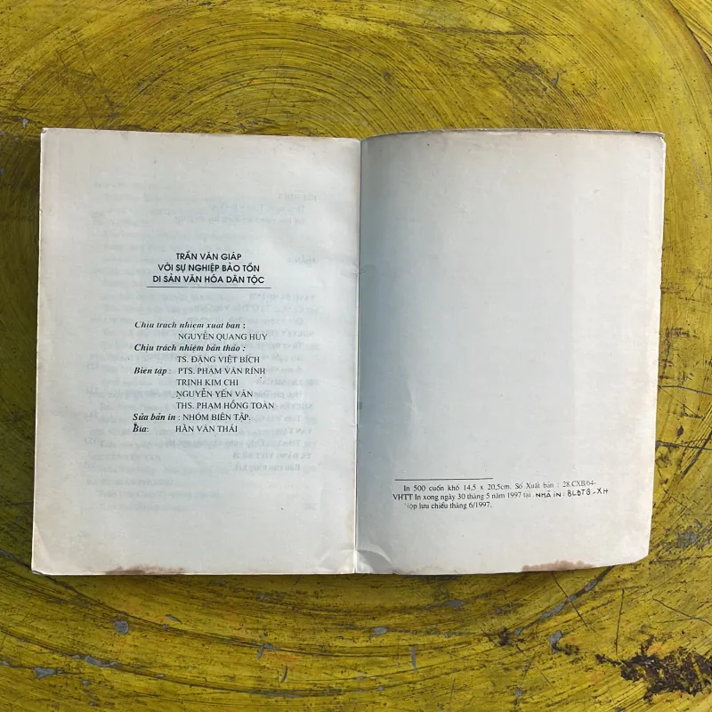 TRẦN VĂN GIÁP VỚI SỰ NGHIỆP BẢO TỒN DI SẢN VĂN HOÁ DÂN TỘC 998154