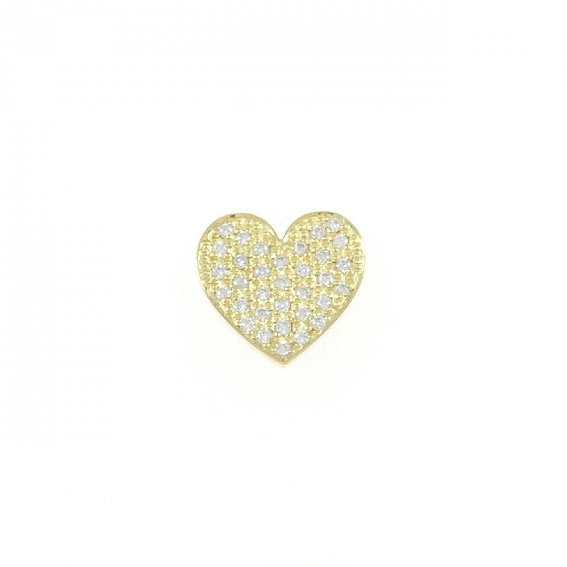 Bông tai hình trái tim BiJou de M 0.16CT một bên 666139