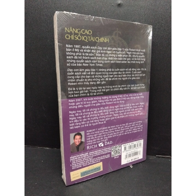 Dạy con làm giàu tập 13 - Nâng cao chỉ số IQ tài chính Robert T. Kiyosaki mới 90% ố HCM.ASB1809 917291