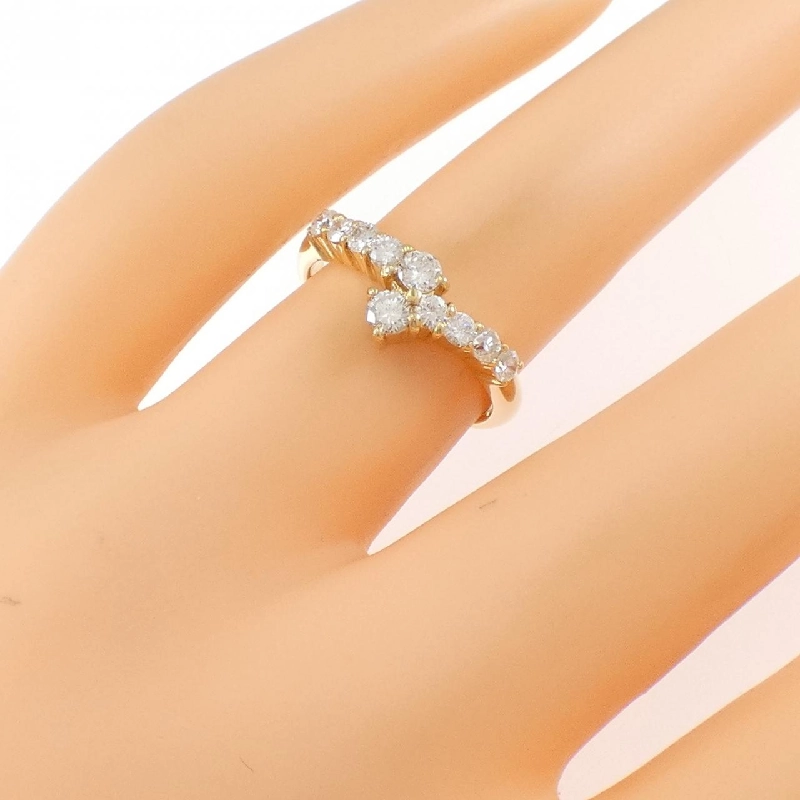 Nhẫn kim cương K18YG 0.51CT 669725