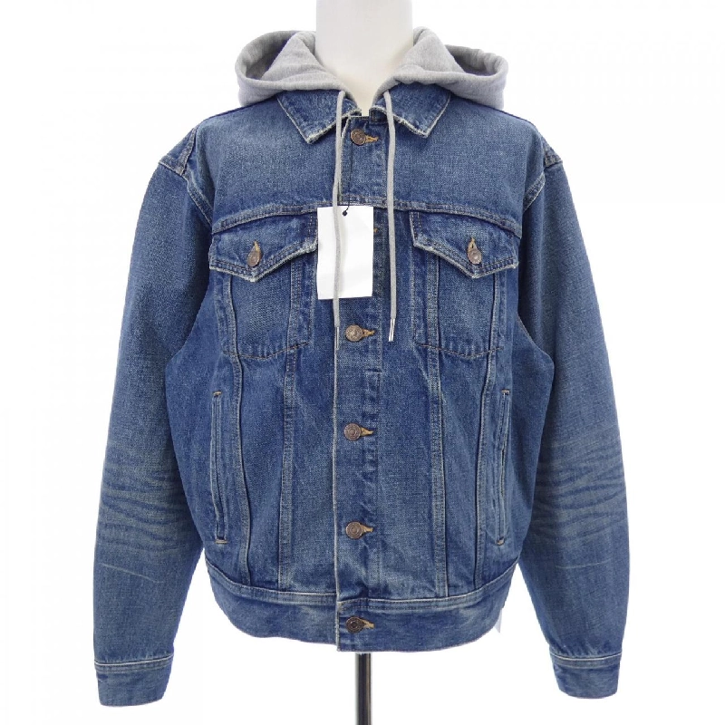 Áo khoác denim có mũ CELINE 2Q472930F - Hàng hiệu Authentic 885443