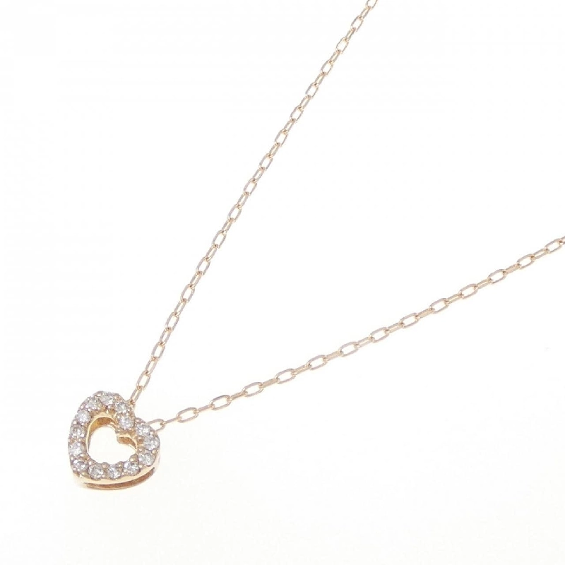 K18PG Dây chuyền kim cương 0.09CT - Hàng hiệu Authentic 865153