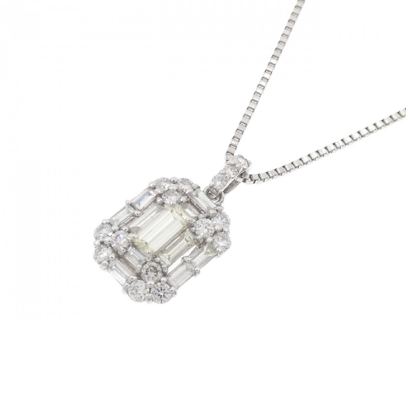 Dây chuyền kim cương PT900/PT850 0.11CT - Hàng hiệu Authentic 865041