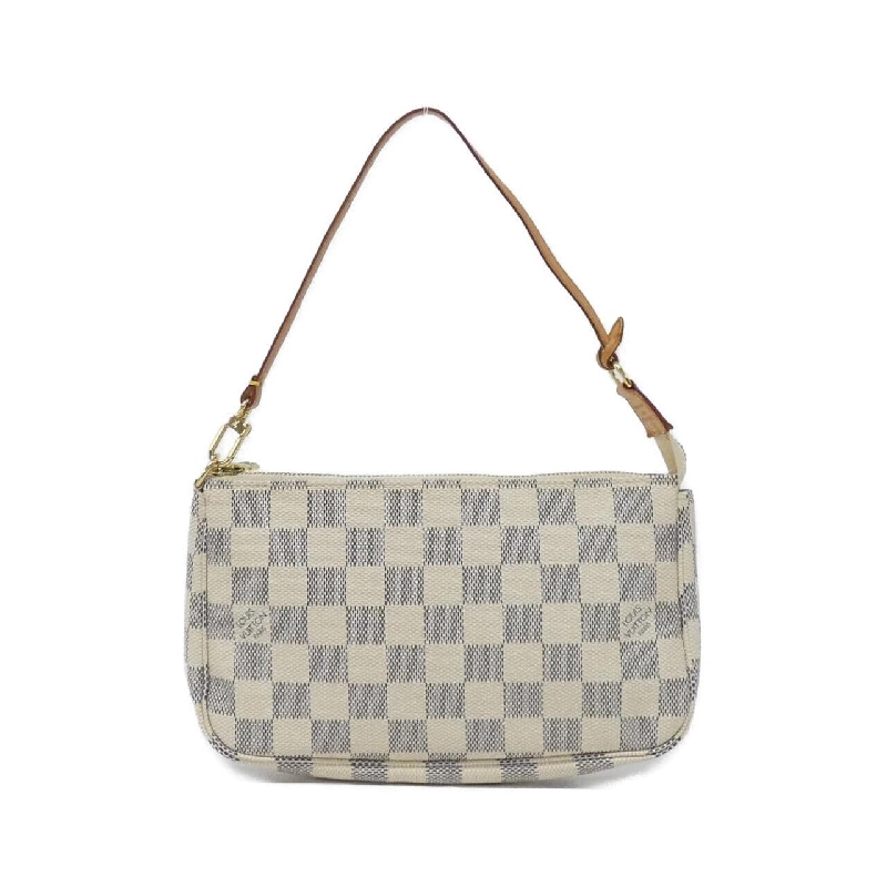Louis Vuitton Damier Azur Pochette Accessoires N51986 Túi phụ kiện - Hàng hiệu Chính hãng 806152
