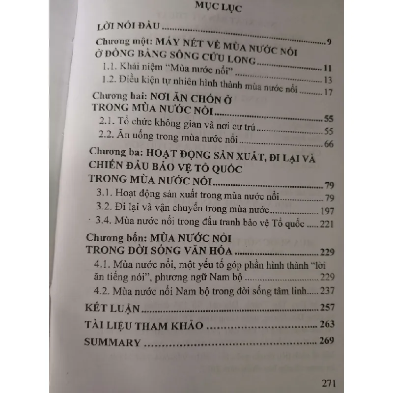 mùa nước nổi trong văn hóa DBSCL LỊCH SỬ - CHÍNH TRỊ - TRIẾT HỌC ANTQ0810 577945