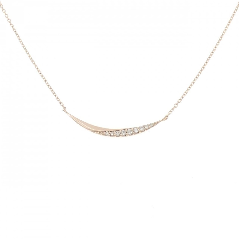 K18PG Dây chuyền kim cương - Hàng hiệu Chính hãng 858386