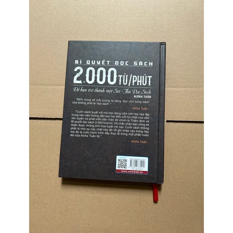 Bí quyết đọc sách 2000 từ/phút - Aloha Tuấn 717419