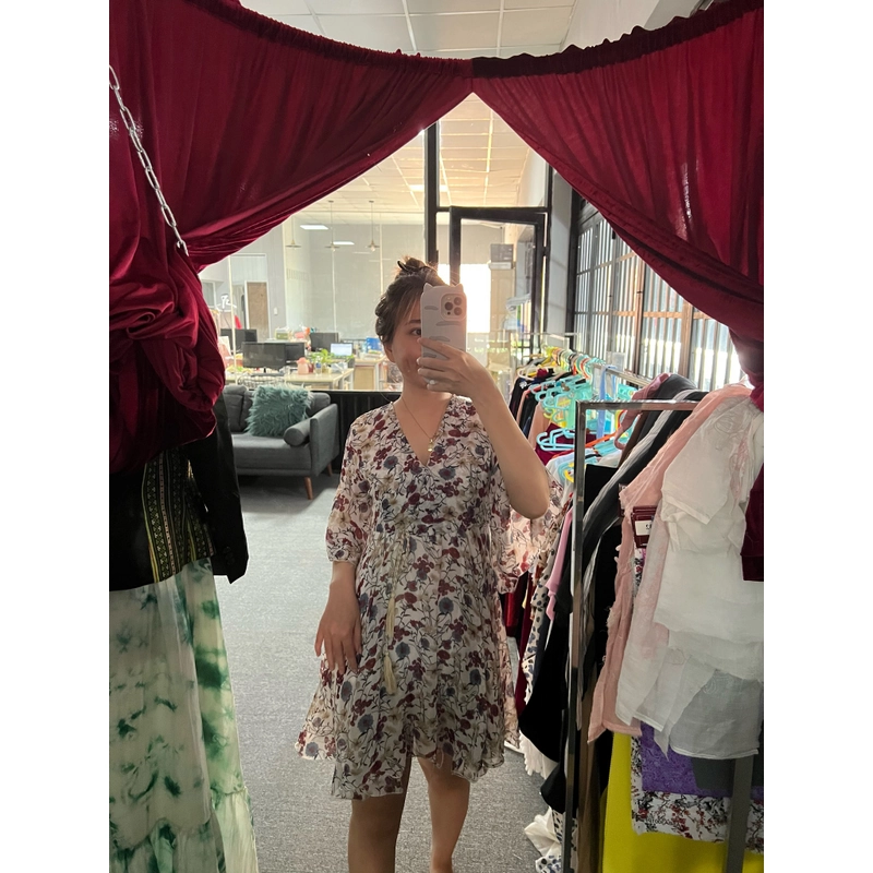 Đầm ngắn hoa  495246