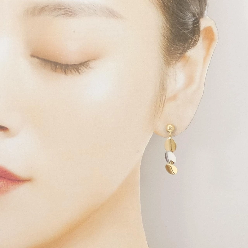 K18YG/PT900 Bông tai - Hàng hiệu Chính hãng 878027