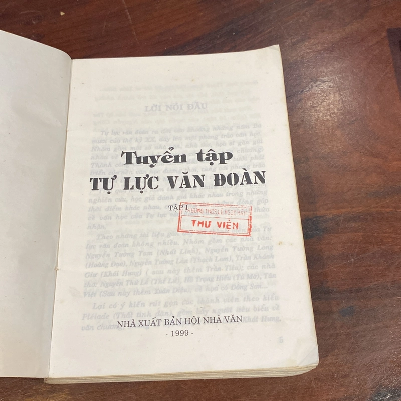 TUYỂN TẬP TỰ LỰC VĂN ĐOÀN, TẬP 1 + TẬP 2, BÌA MỀM, XB 1999 471408