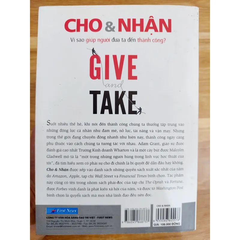 Cho và nhận - Vì sao giúp người đưa ta đến thành công 607633