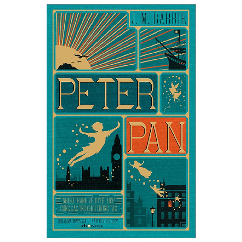 Peter Pan - Những Tranh Vẽ Tuyệt Đẹp Cùng Các Trò Chơi Tương Tác (Bìa Cứng) - J. M. Barrie, Mina Lima 159422