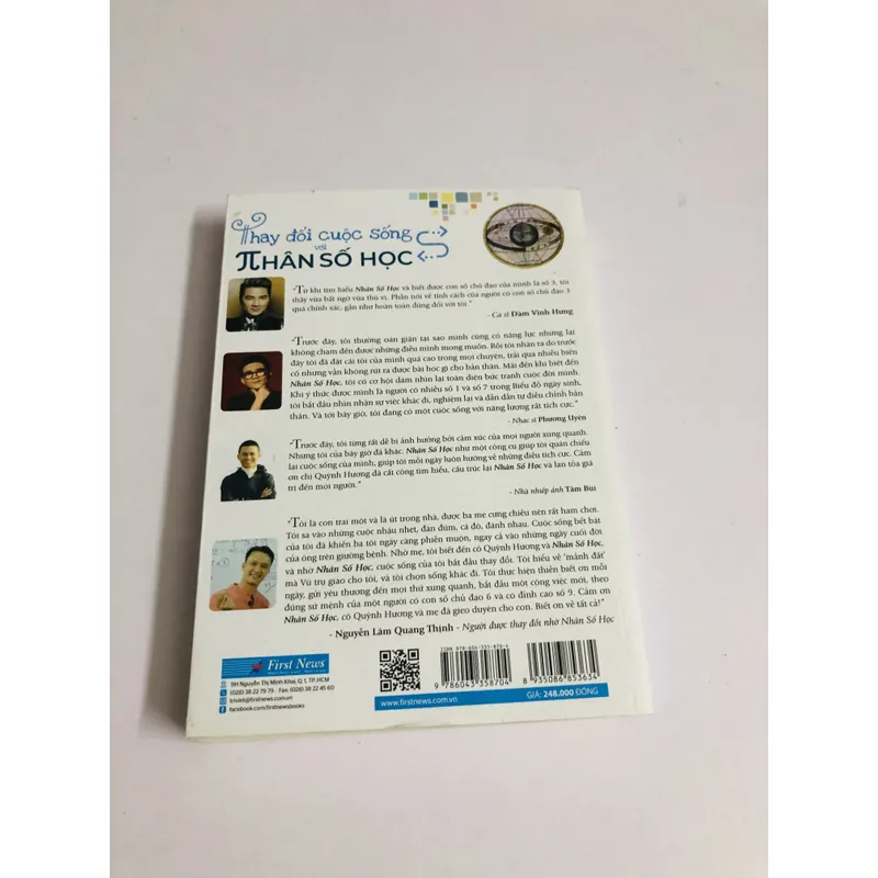 THAY ĐỔI CUỘC SỐNG VỚI NHÂN SỐ HỌC 721006