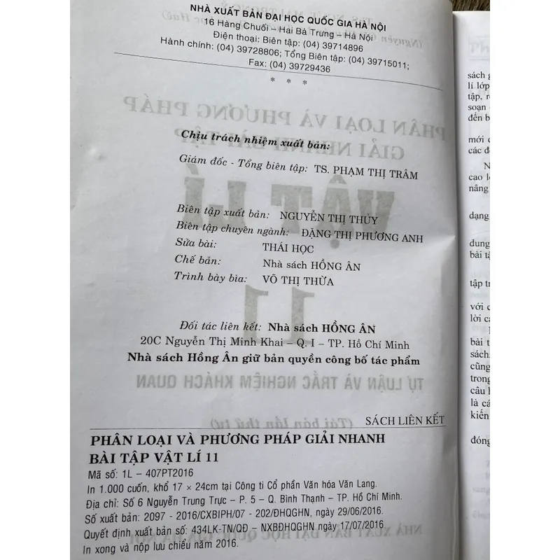 Phân loại và phương pháp giải nhanh bài tập Vật lí 11 603193