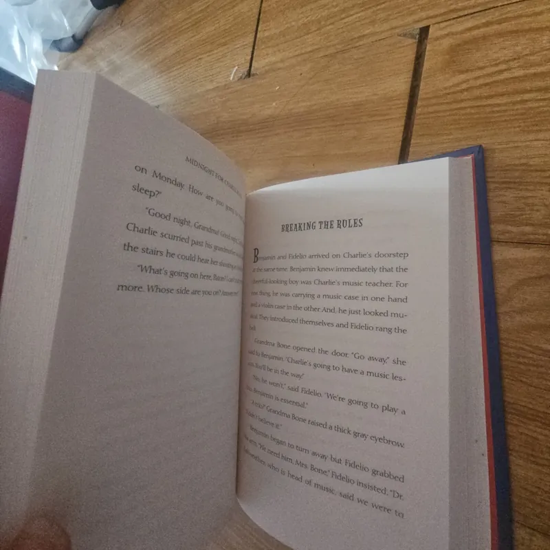 Midnight For Charlie Bone book 1 (bìa cứng)  Giá 40k 603917