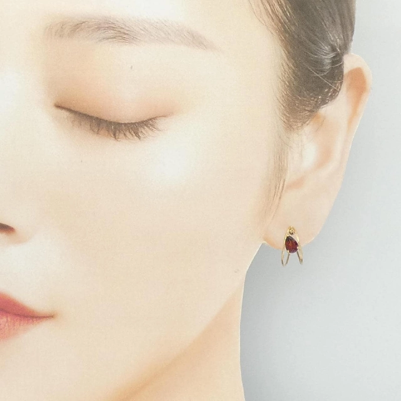 K10YG Garnet Bông tai - Hàng hiệu Chính hãng 868909