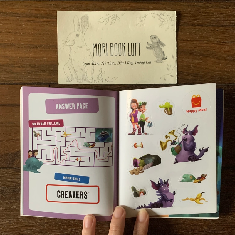 Sách ngoại văn The Woleb (Children's McDonald's Story Book), Used 538134