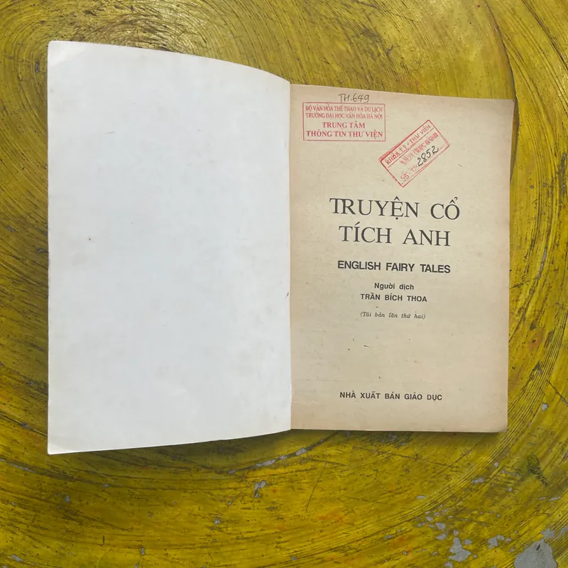 TRUYỆN CỔ TÍCH ANH- SÁCH SONG NGỮ 562601