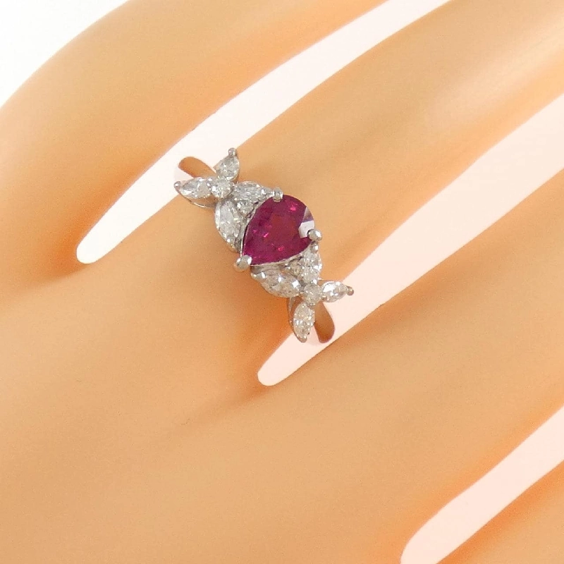 Nhẫn Ruby PT900 0.87CT 669017