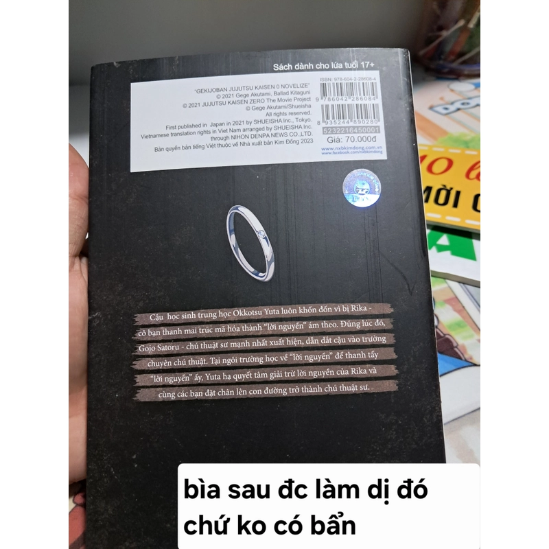 Chú thuật hồi chiến - tiểu thuyết 479683