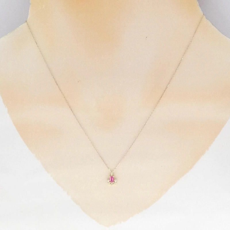 K10YG Tourmaline Necklace - Hàng hiệu Authentic 856025