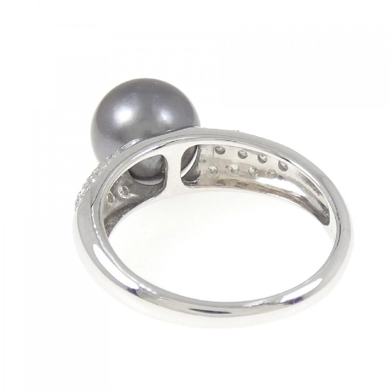 Nhẫn ngọc trai đen K14WG 8.8mm 665482