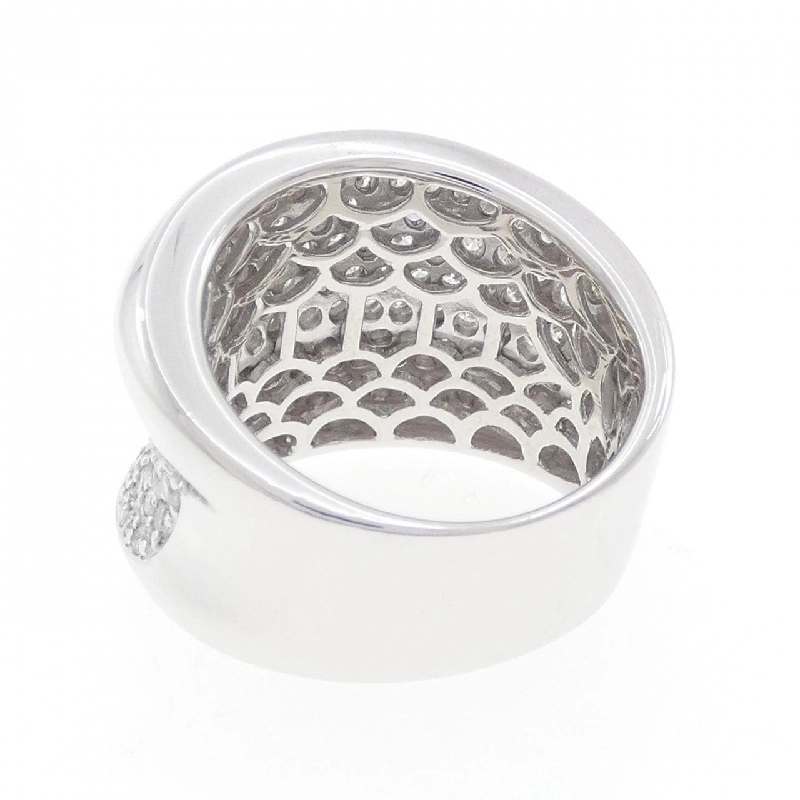 Nhẫn kim cương Pavé K18WG 1.90CT 672790