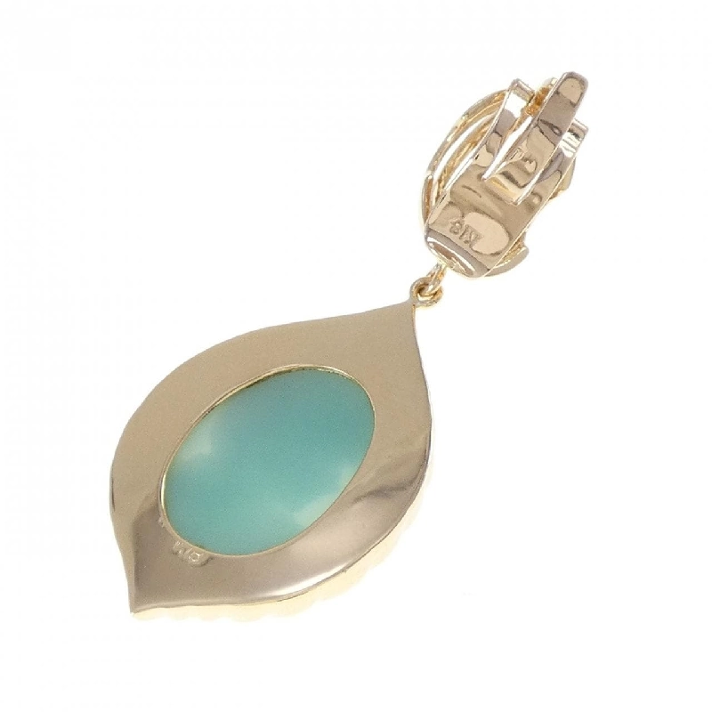 K18YG Mặt dây chuyền đá ngọc - Hàng hiệu Chính hãng 867592