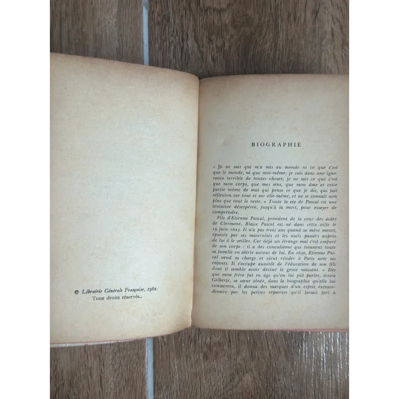 Pensées (Suy Tưởng) - Blaise Pascal 745457